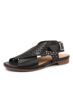 TREKA W ZR BLACK LEATHER