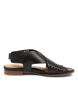 TREKA W ZR BLACK LEATHER