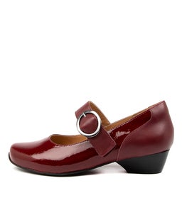CANDY XW ZR RUBY BURGUNDY PATENT LEATHER