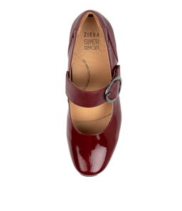 CANDY XW ZR RUBY BURGUNDY PATENT LEATHER