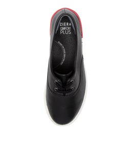 ALAIA W ZR BLACK LEATHER