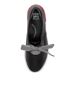 ALAIA W ZR BLACK LEATHER