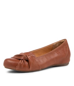 HELIO W ZR COGNAC LEATHER