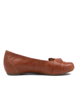 HELIO W ZR COGNAC LEATHER