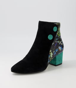 VEYDA XW ZR BLACK GREEN FLORAL MULTI
