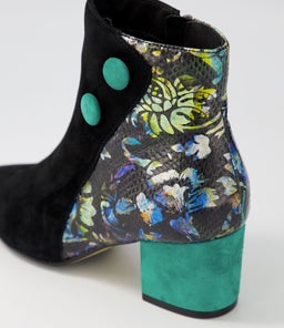 VEYDA XW ZR BLACK GREEN FLORAL MULTI
