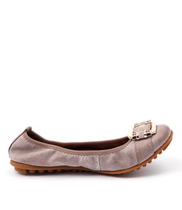 BELLEZ TAUPE DISTRESSED LEATHER