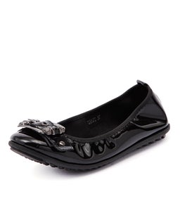 BELLEZ BLACK PATENT LEATHER