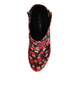 NOLO BLACK&RED FLOWE FABRIC