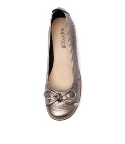 FLEX PEWTER METALLIC LEATHER