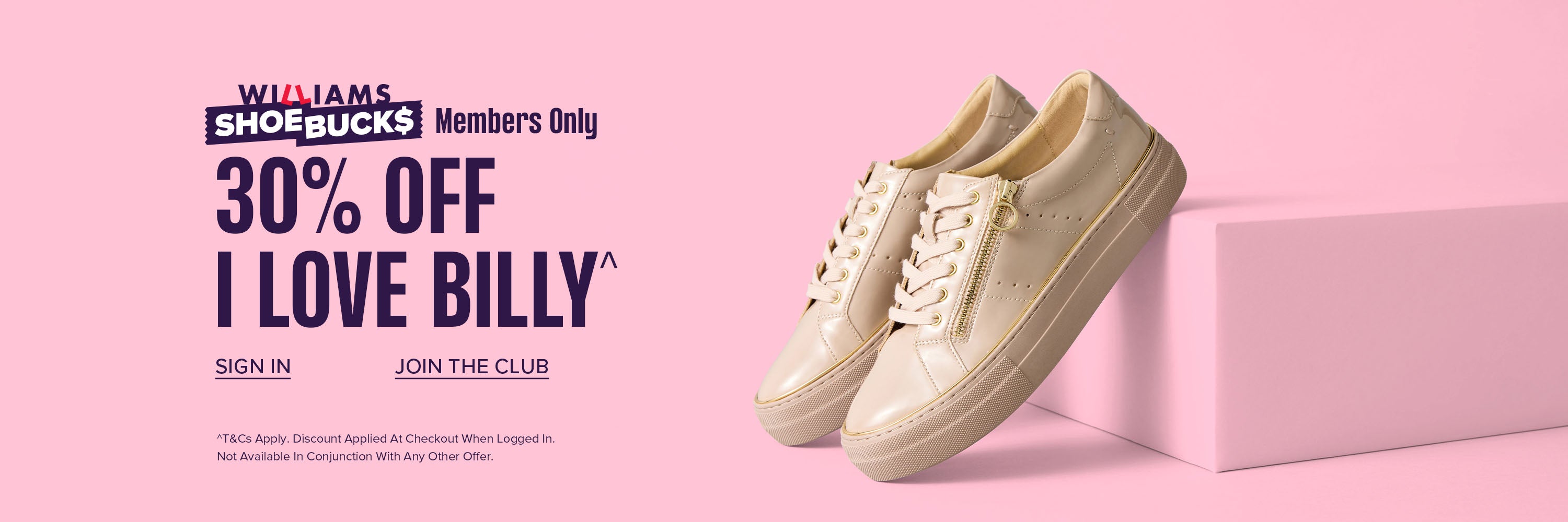 30% OFF I LOVE BILLY| Shop Now