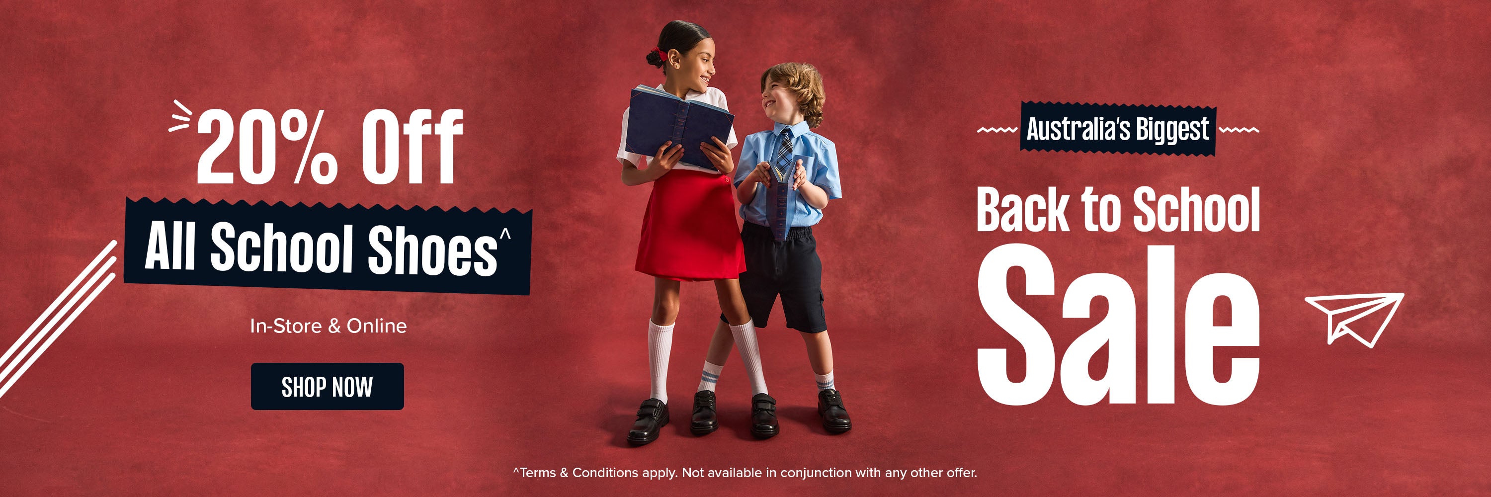 20% Off All School Shoes | Shop Now